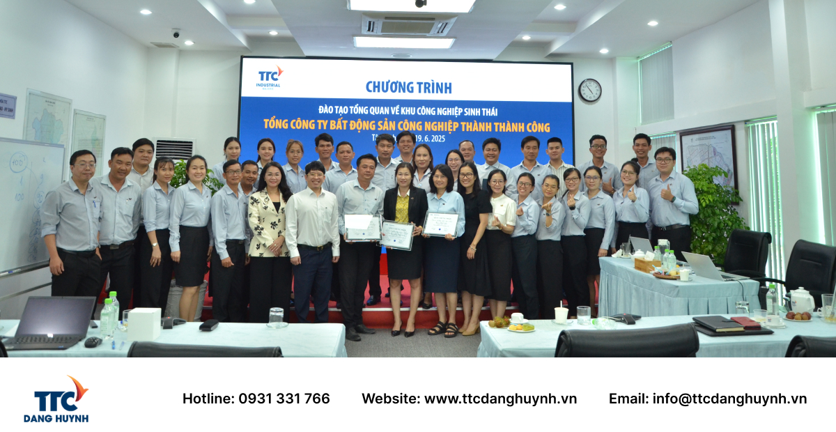 TTC IZ Toàn Lực Nâng Cao Kiến Thức Về Khu Công Nghiệp Sinh Thái