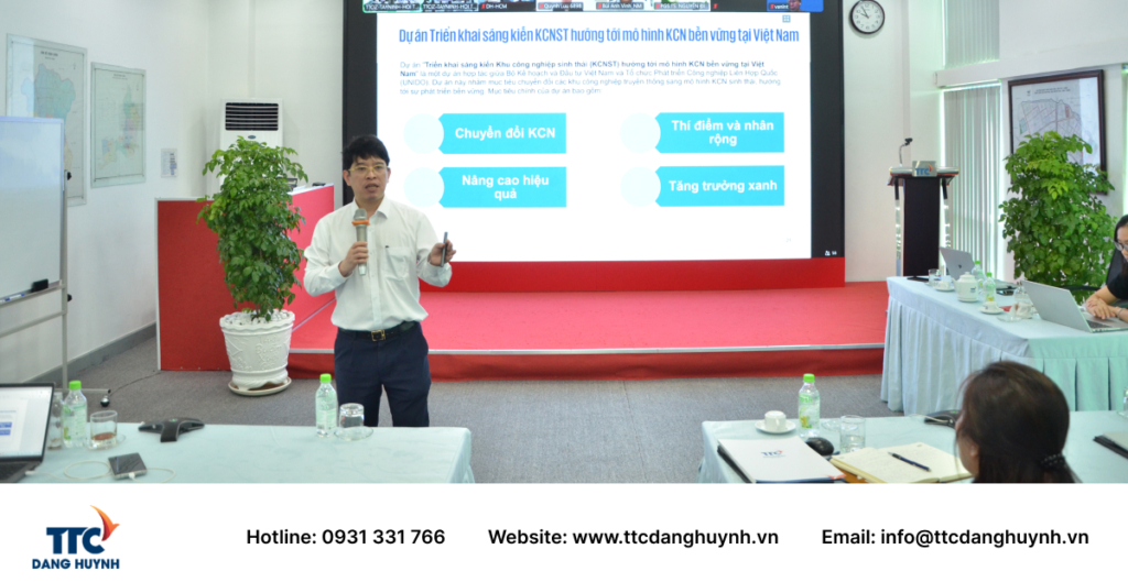 TTC IZ đã tiên phong trong việc đào tạo chuyên sâu về Khu Công nghiệp Sinh thái