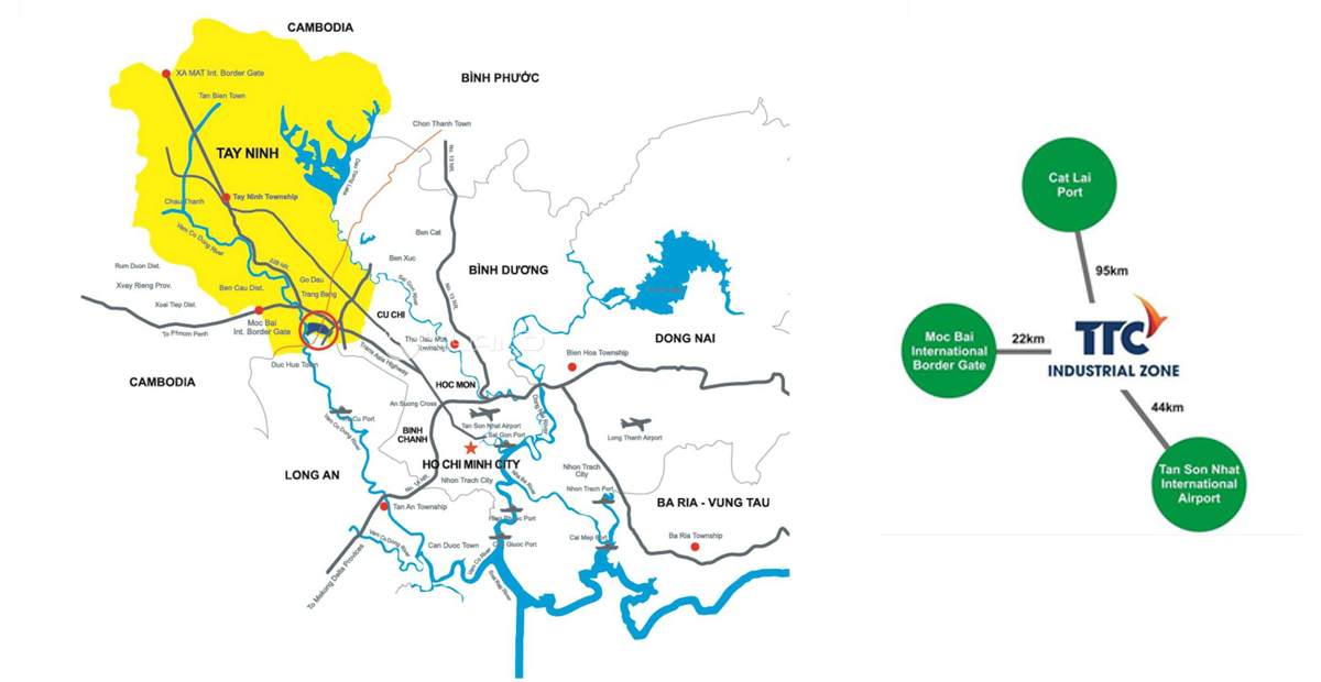 Lợi thế vị trí trong thuê kho xưởng. Yếu tố quyết định hiệu quả vận hành doanh nghiệp 2026