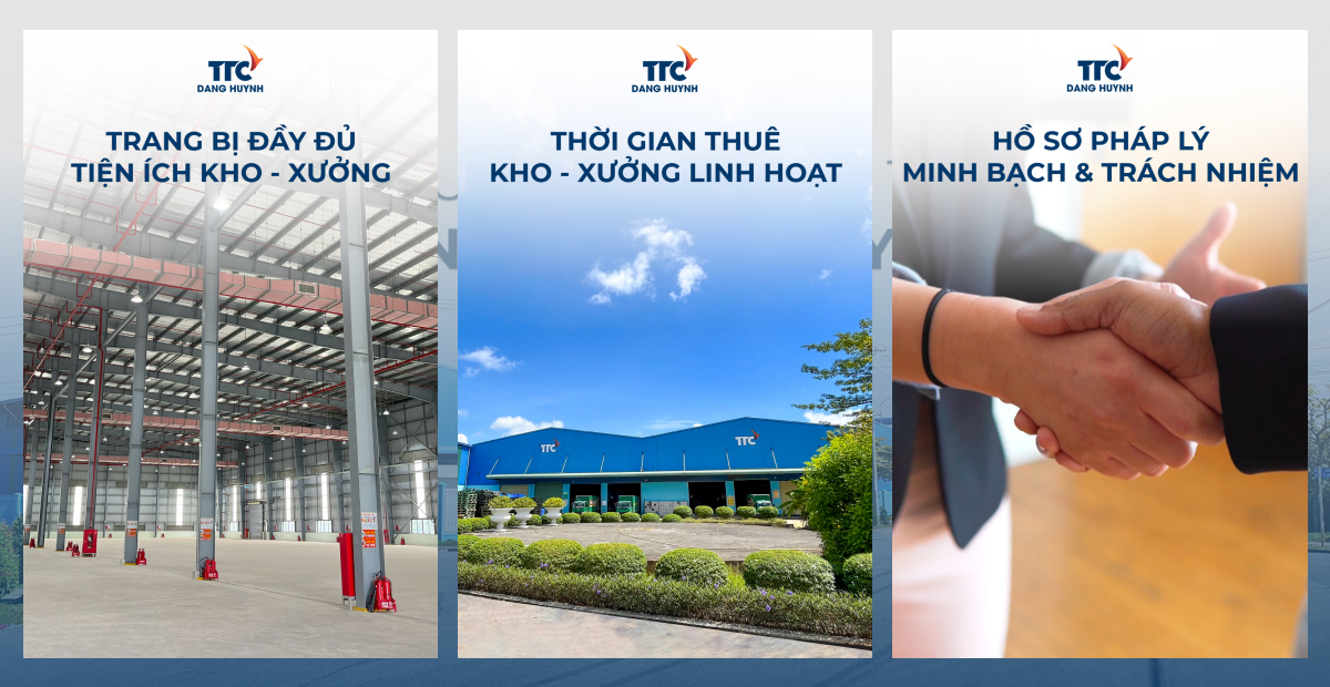 Bảng giá thuê kho 500m2 năm 2026