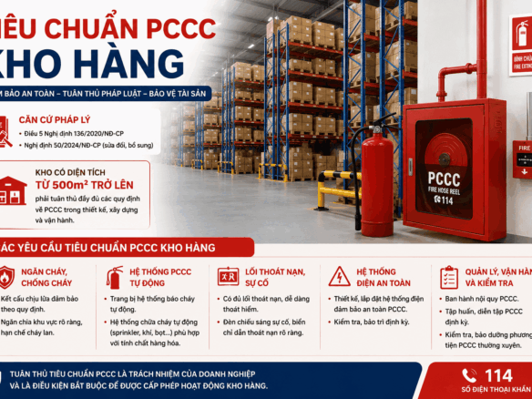 Tiêu chuẩn PCCC kho xưởng